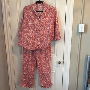 Floral Womens Pajamas Set
